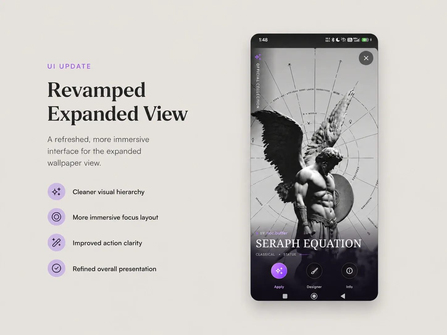 Revamped Expanded view